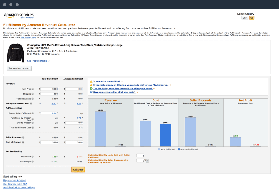 Amazon Fulfillment FBA Delivery